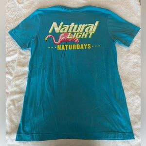 Natural light beer shirt
